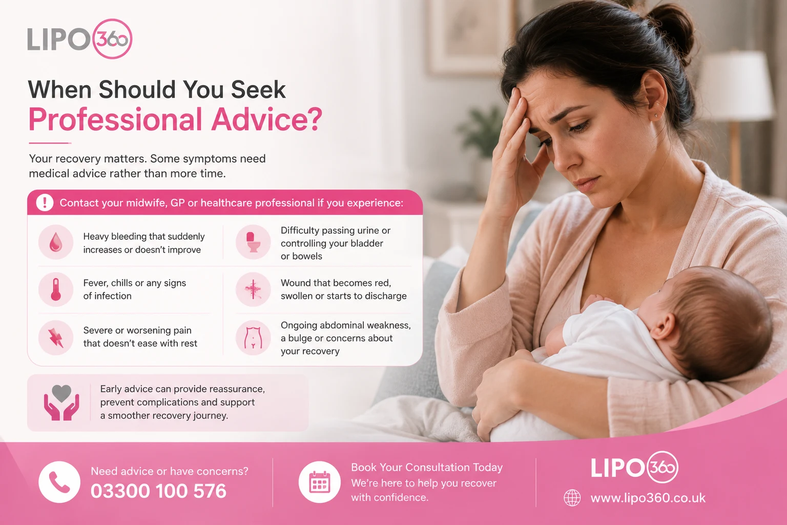 What to Do (and Avoid) in the First 6 Weeks After Giving Birth To Avoid Diastasis Recti 4 First 6 Weeks After Giving Birth To Avoid Diastasis Recti: When To Seek Professional Help